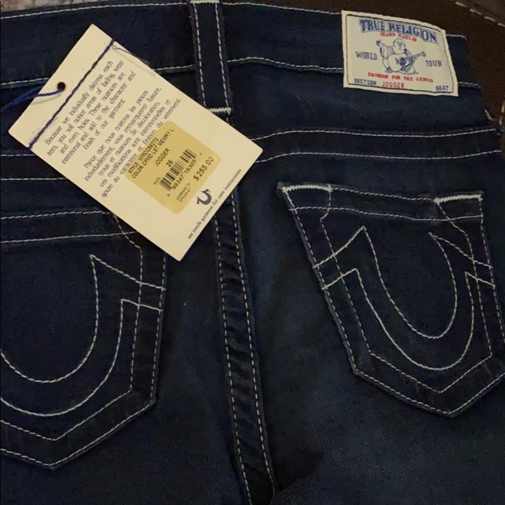 True religion jogger 26 new with tag
